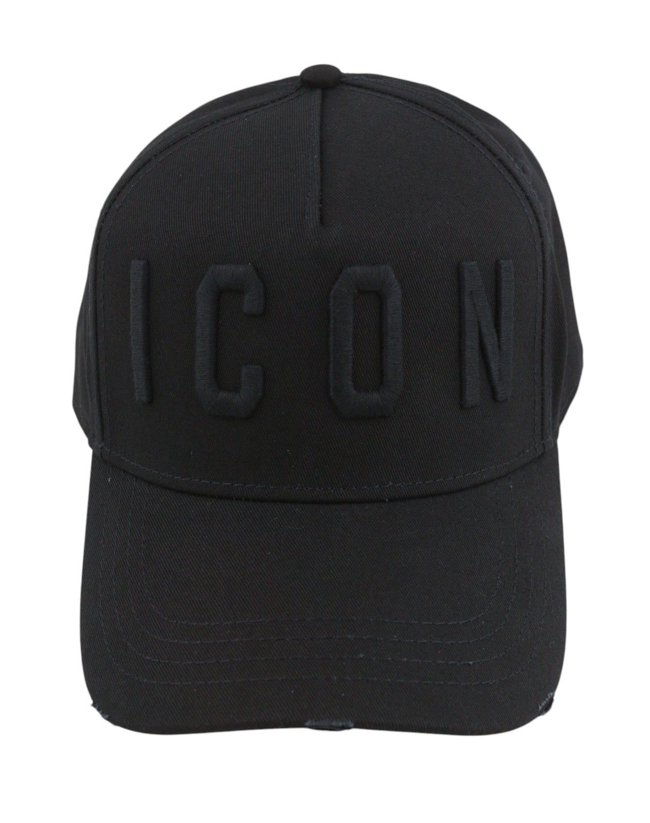 DSQUARED2 Men Cap OS Black Embroidered Logo Baseball Unisex