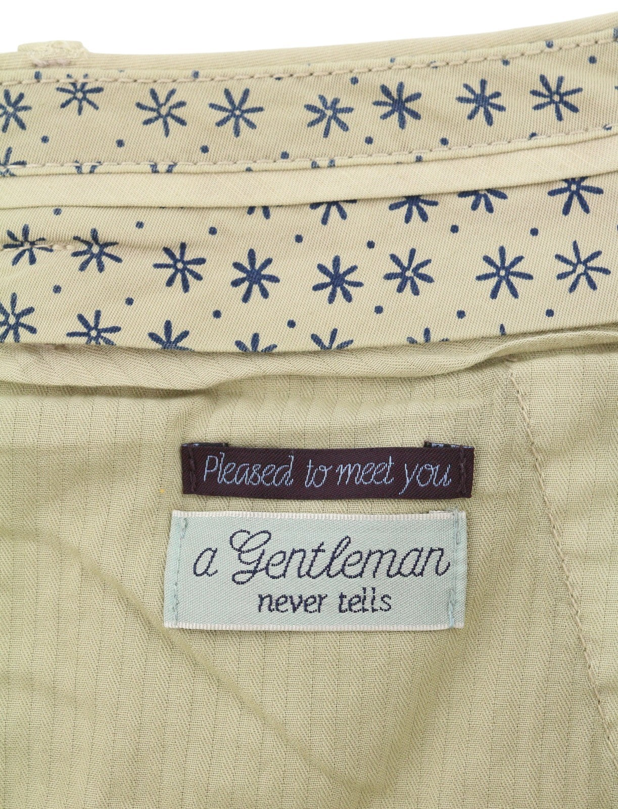 SCOTCH & SODA Men Shorts W38 Beige Garment Dyed Faded Turn Up Chino