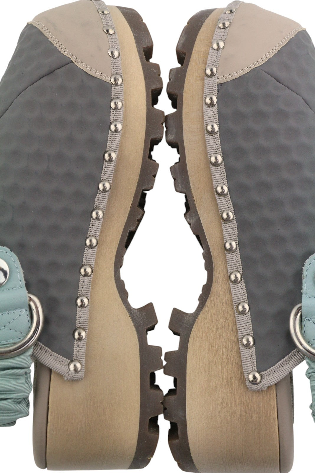 BRAIN DEAD Energy Absorber Rubberized Women Shoes EU38 Vibram Clog Mule RRP350