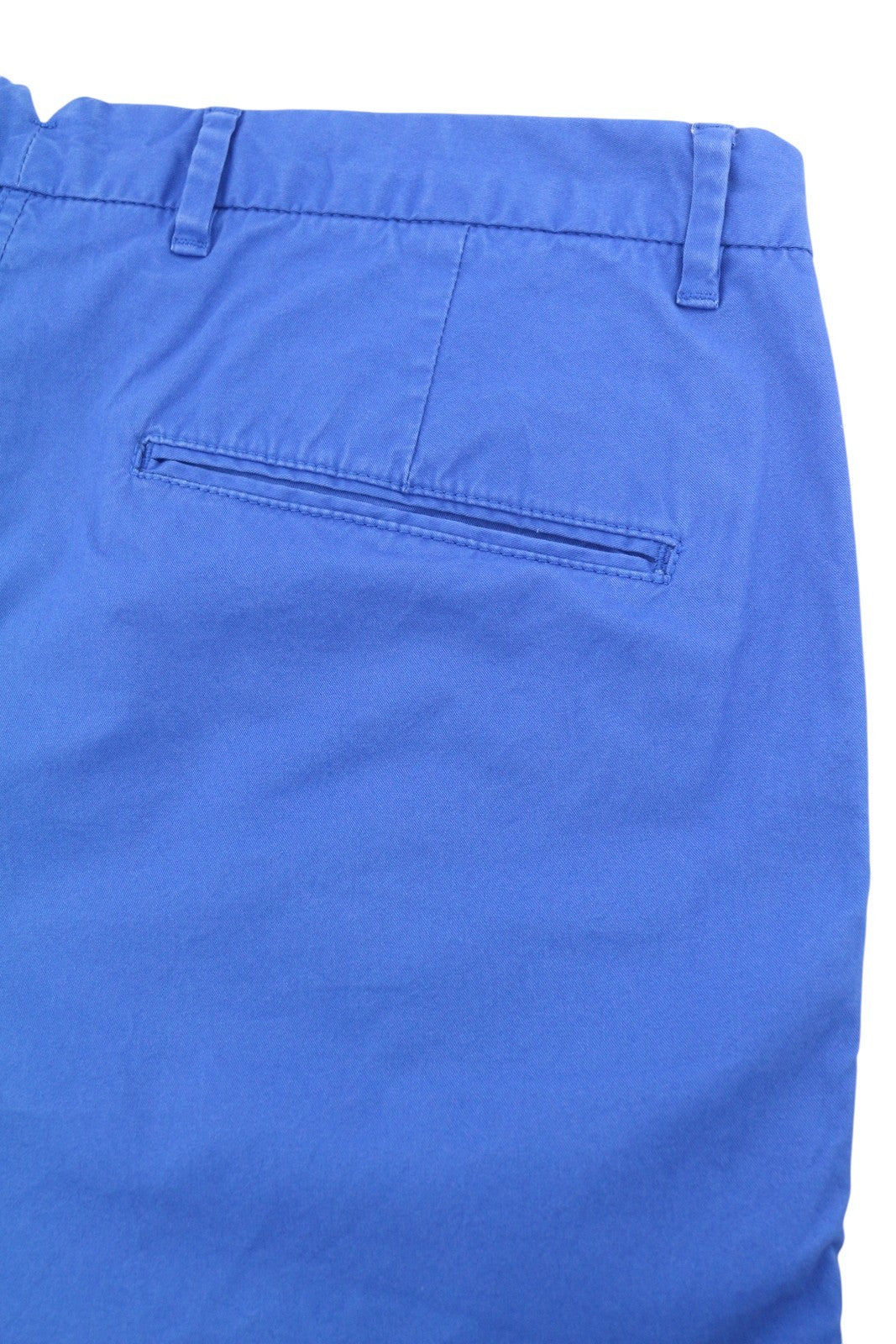 SCOTCH & SODA Men Shorts W33 Blue 5-Pocket Design Zip Fly Chino
