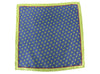 Blue Silk Handkerchief