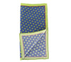 Blue Silk Handkerchief