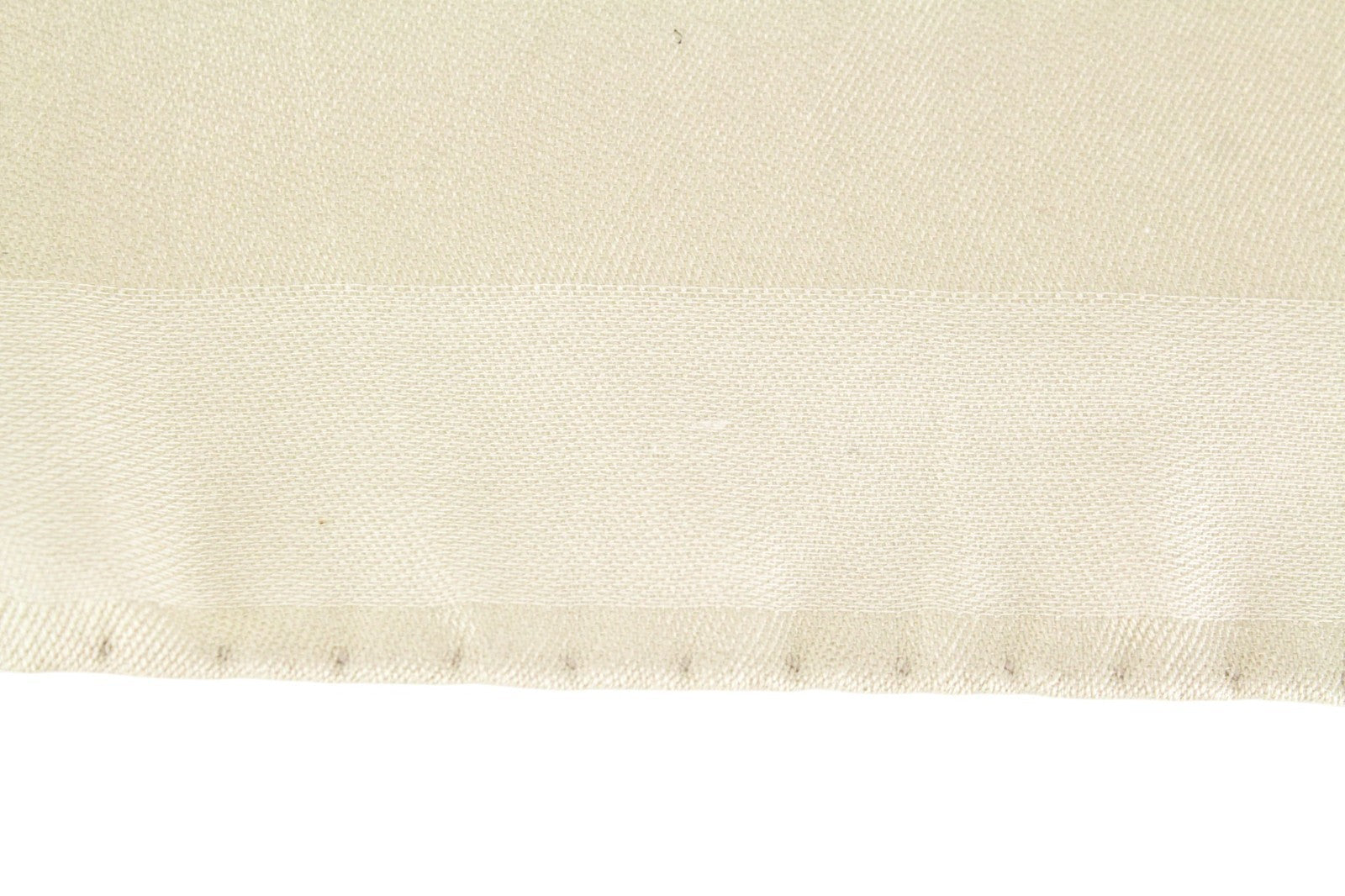 SUITSUPPLY Men Handkerchief 36 x 36 cm Beige Brown Lightweight Silk Cotton