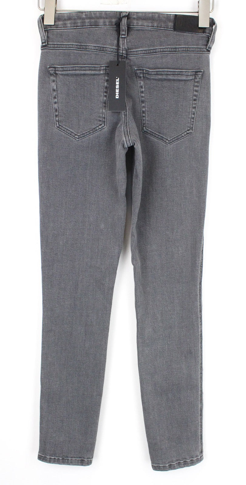 DIESEL Babhila 0890S Women Jeans W32/L32 Slim-Skinny Fit Cotton Stretch Grey