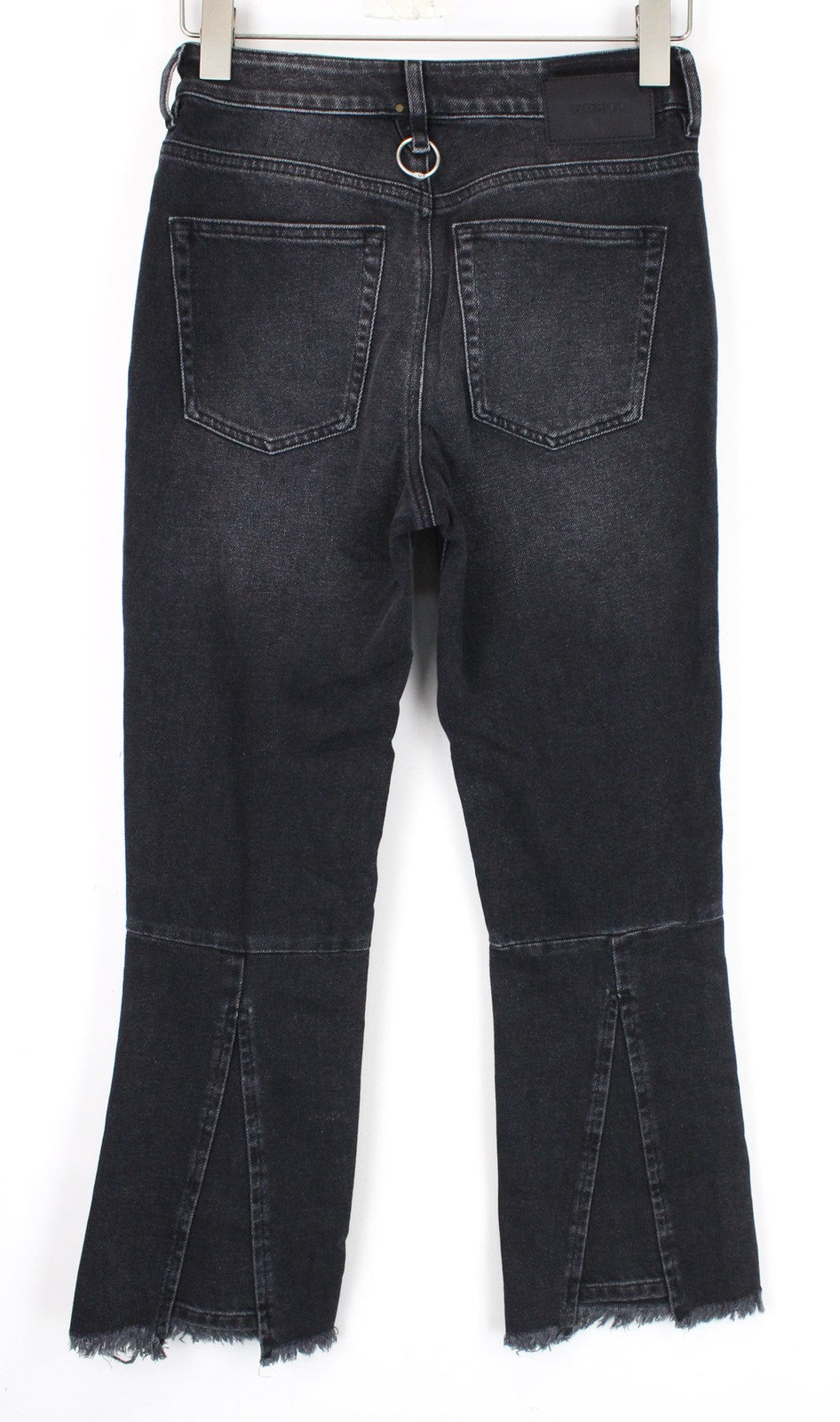 DIESEL D-Earlie 080AP Women Jeans W26/L32 Slim Cropped Dark Grey Cotton Blend