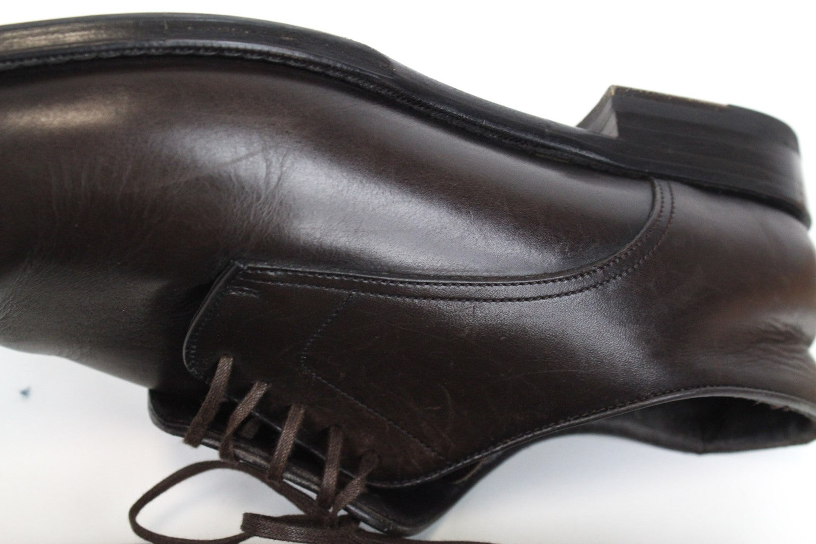 SUITSUPPLY Men Formal Shoes EU43 Brown Genuine Leather Laced Classic