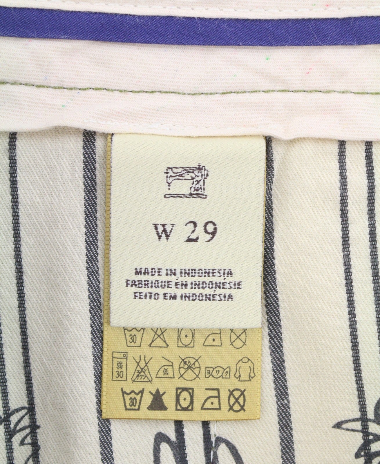 SCOTCH & SODA Men Shorts W29 Khaki Green Zip Fly Cotton Chino