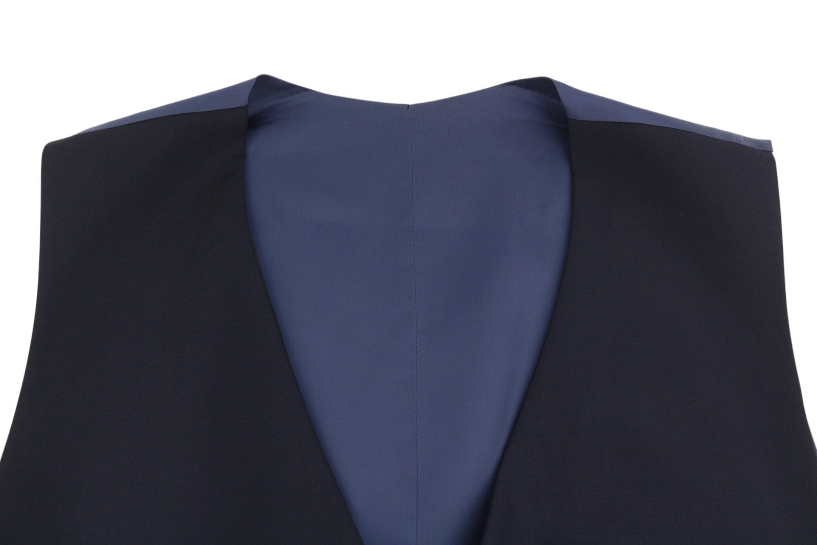 SUITSUPPLY La Spalla Single Breasted Men Suit UK52S UK48R W44 Blue Wool 3PC