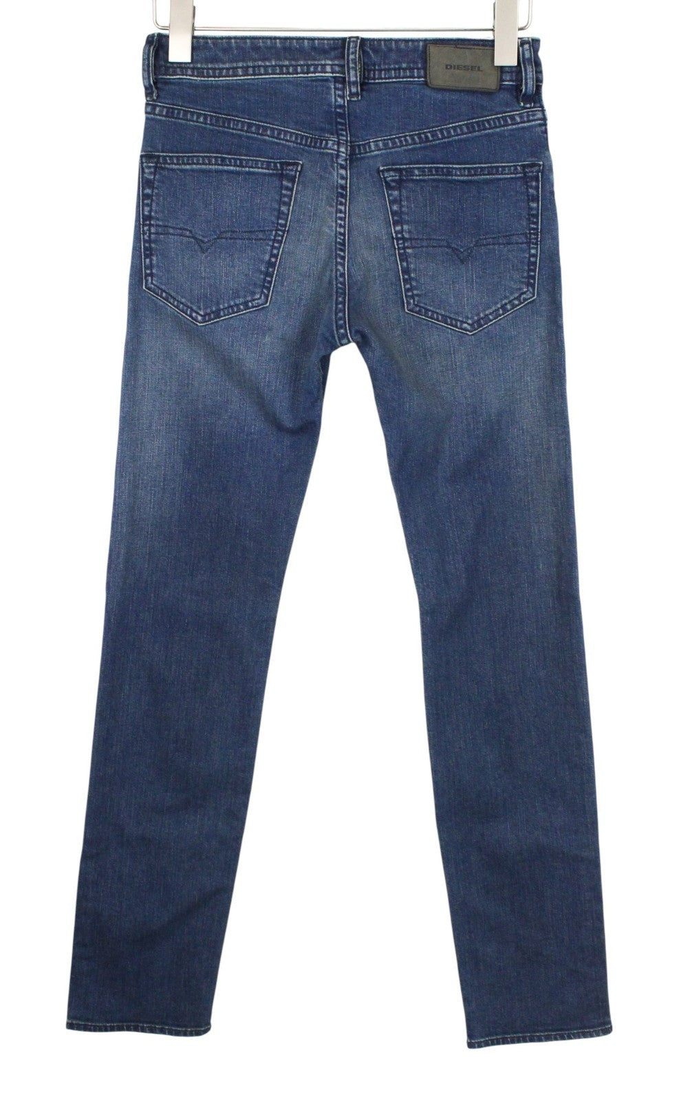 DIESEL Buster 084UT Men Jeans W26/L32 Blue Stretch Regular Slim Tapered Fit