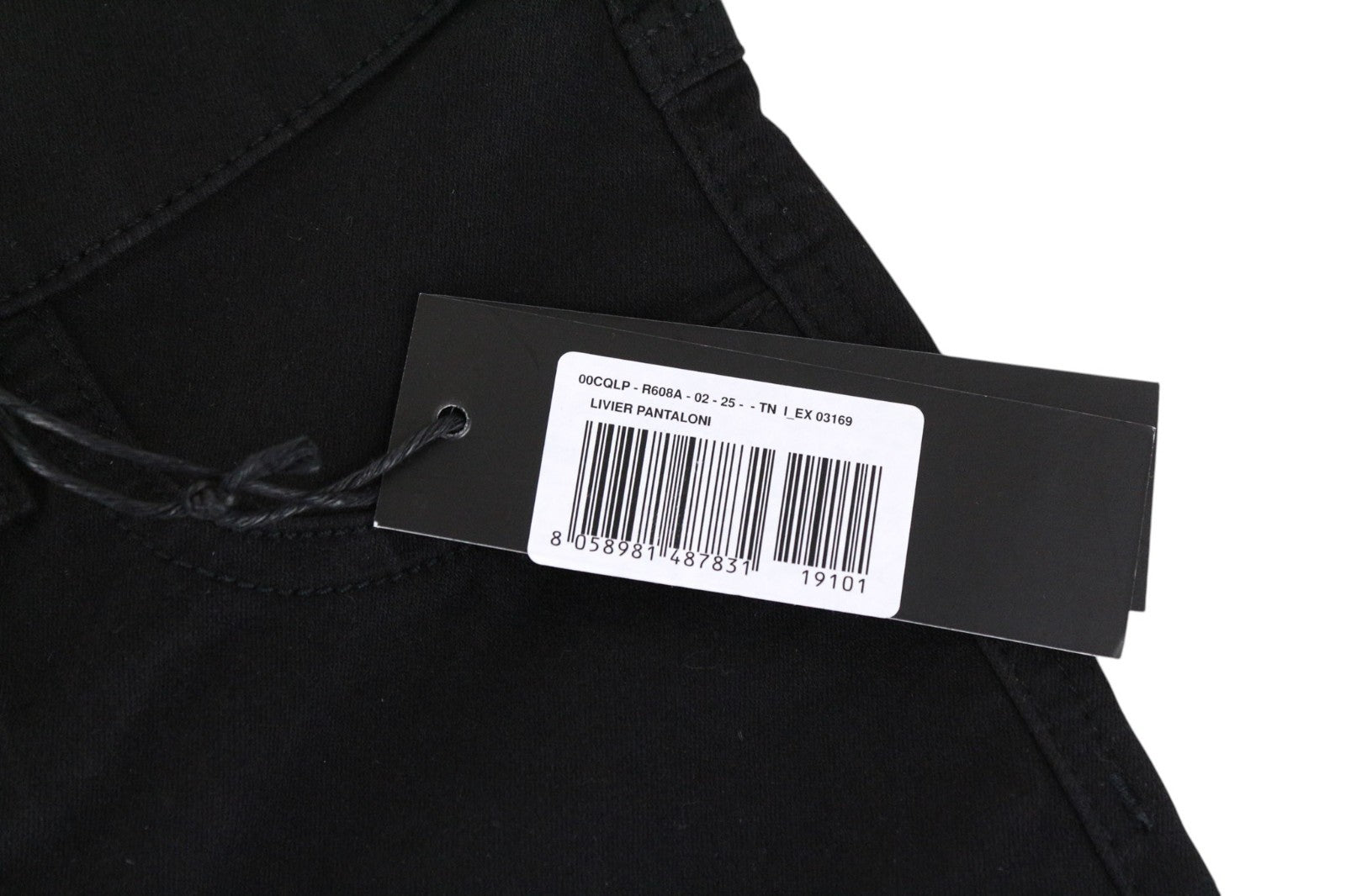 DIESEL Livier R608A Women Jeans W25 Black Super Slim Stretch Jegging Low Waist