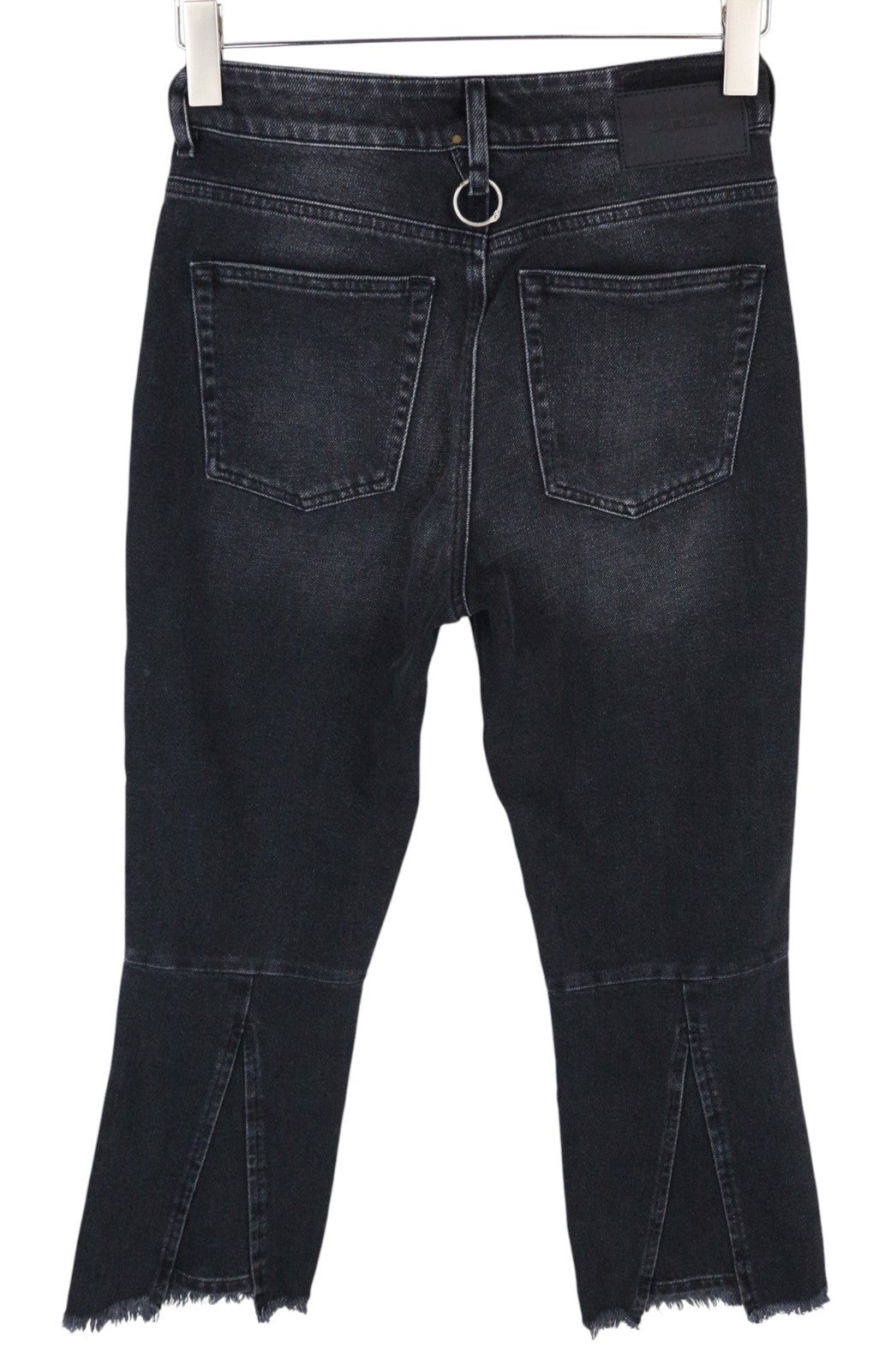 DIESEL D-Earlie 080AP Women Jeans W26/L30 Dark Grey Slim Fit Stretch High Waist