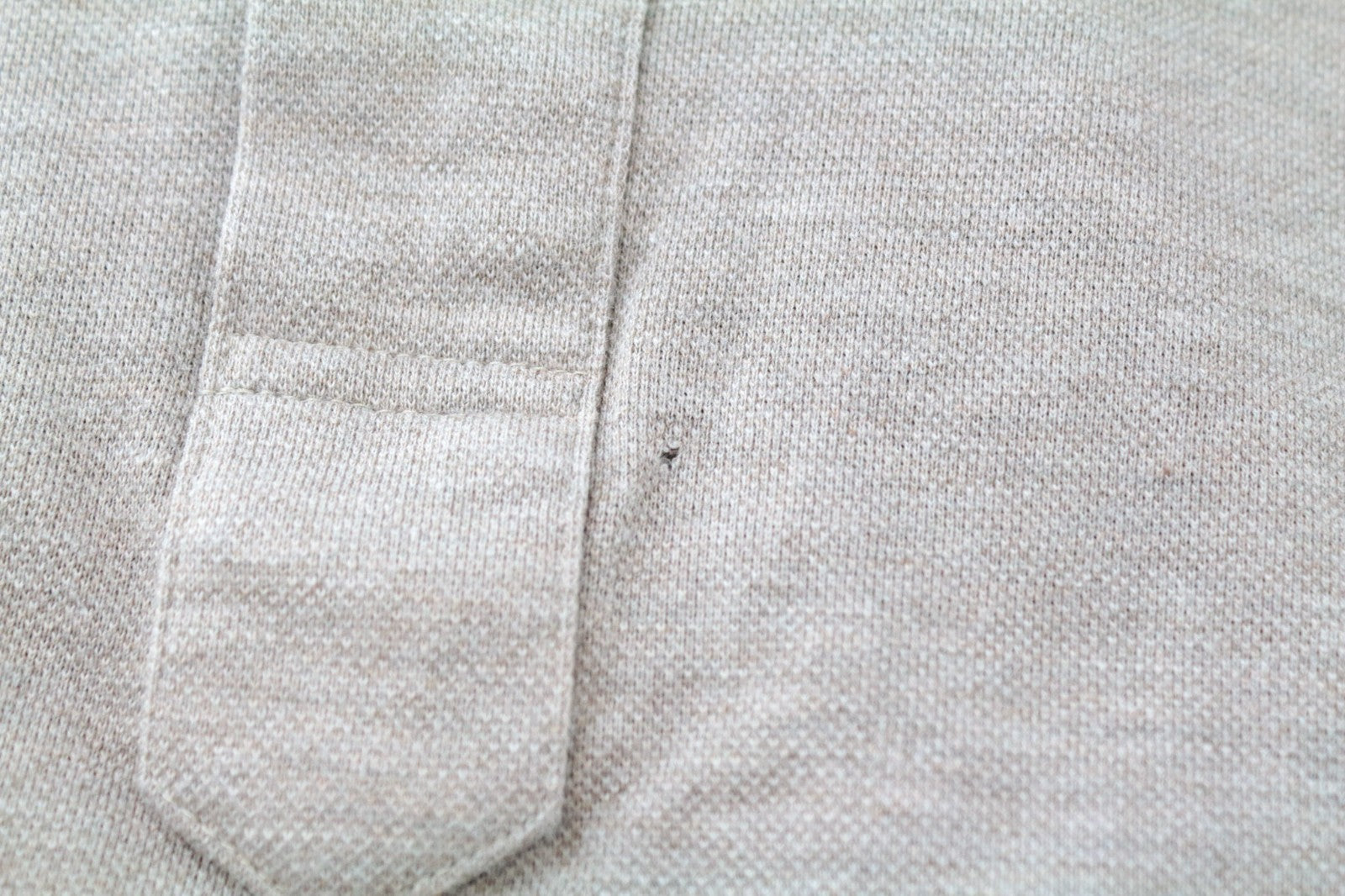 SUITSUPPLY Men T-Shirt 37/38/ 14 1/2/15 Light Brown Extra Slim Fit Cotton Polo