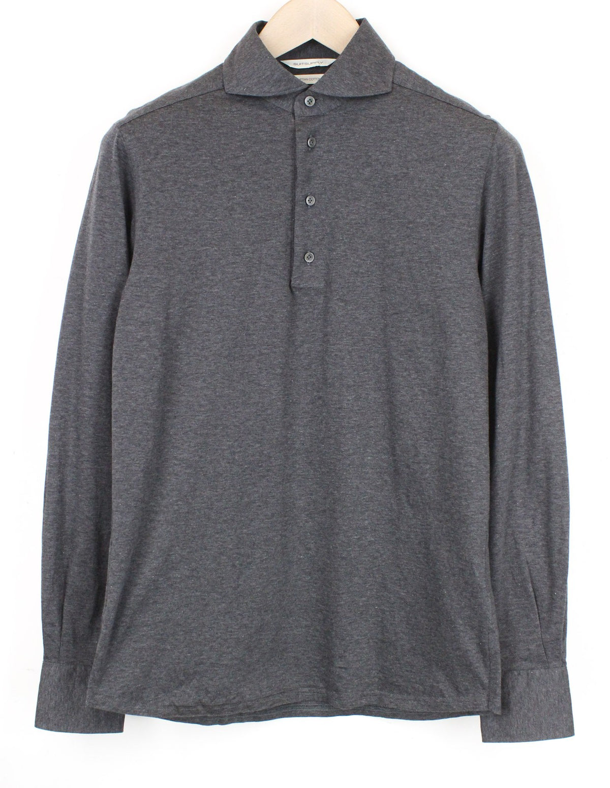 Grey Twill T-Shirt