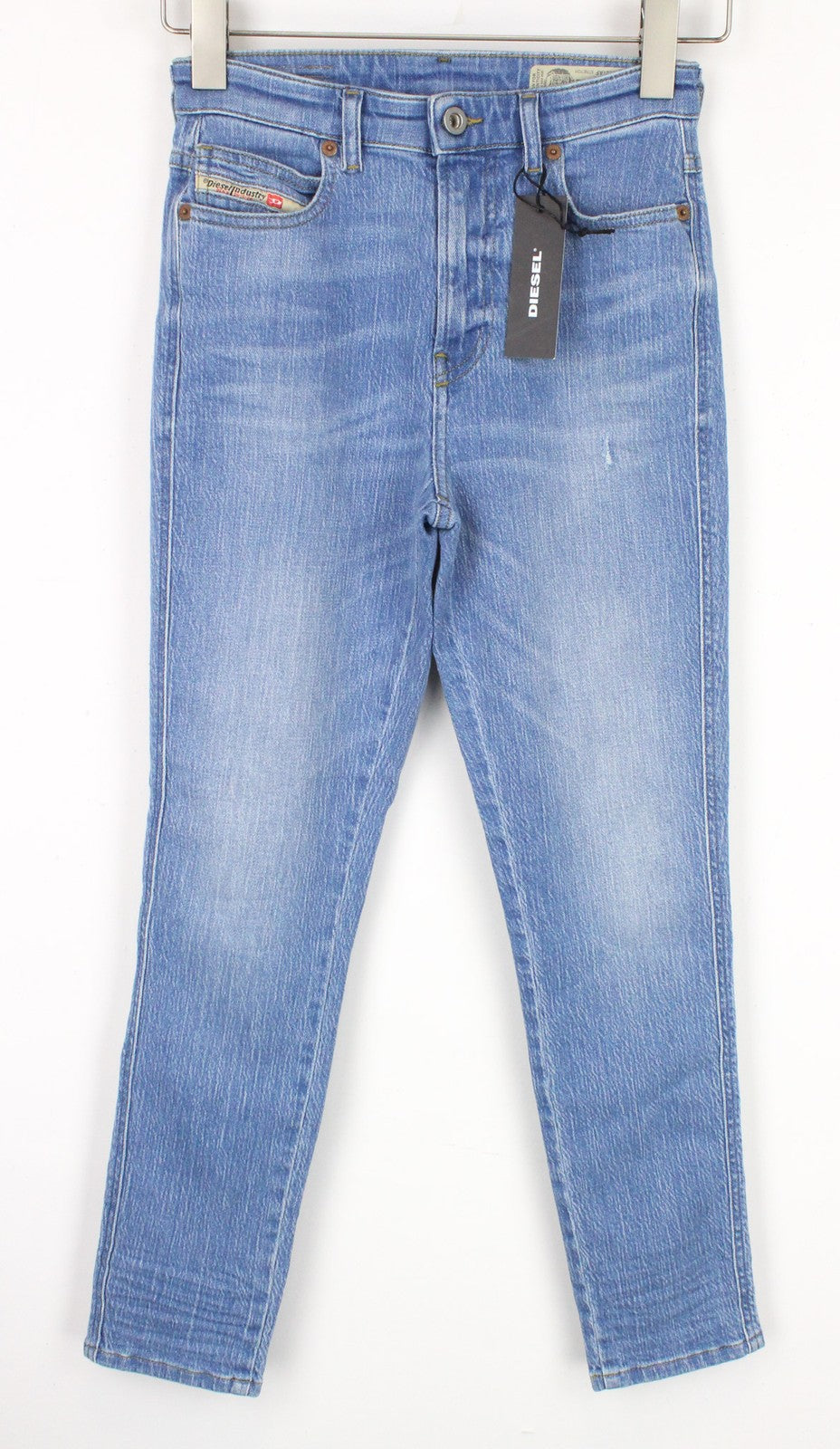 DIESEL Babhila-High 081AF Women Jeans W23/L30 Girls Slim Skinny Blue Stretch