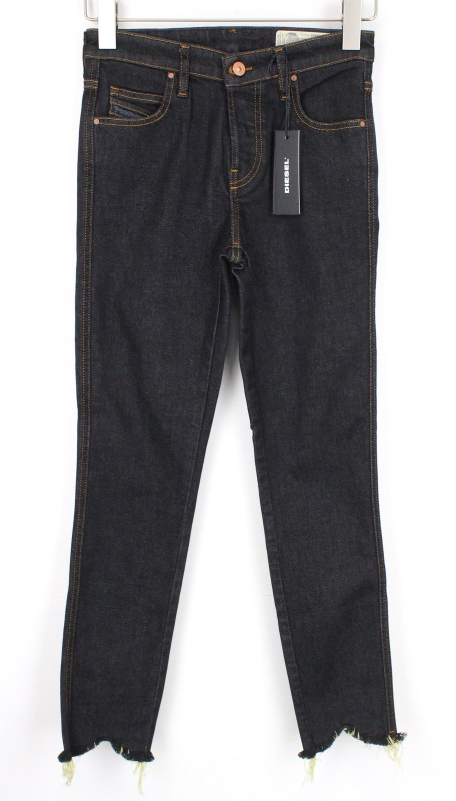 DIESEL Babhila 084XK Women Jeans W24/L32 Girls Slim Skinny Blue Cotton Stretch
