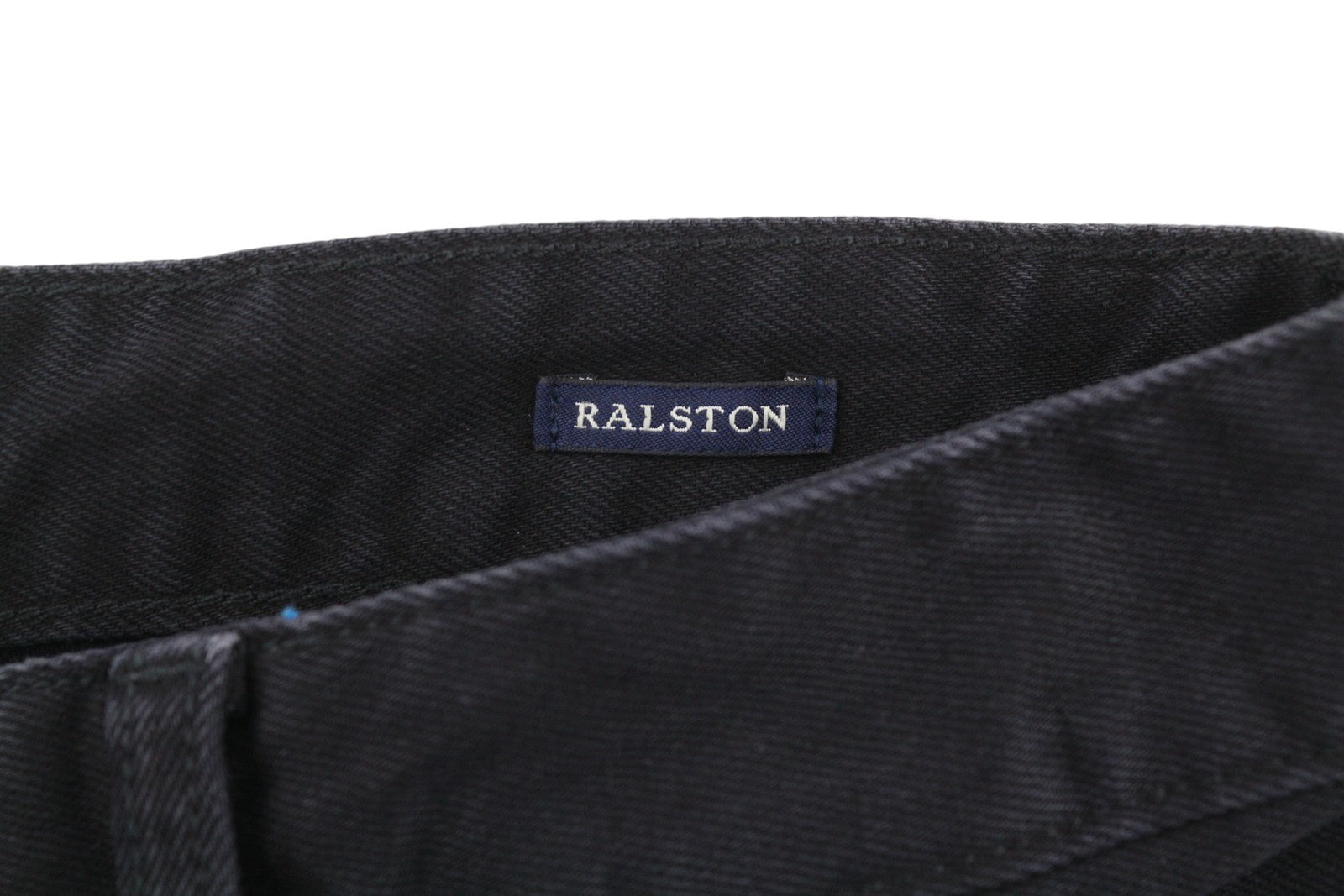 SCOTCH & SODA Ralston Men Jeans W29/L34 Black Embroidered Slim Fit Button Fly