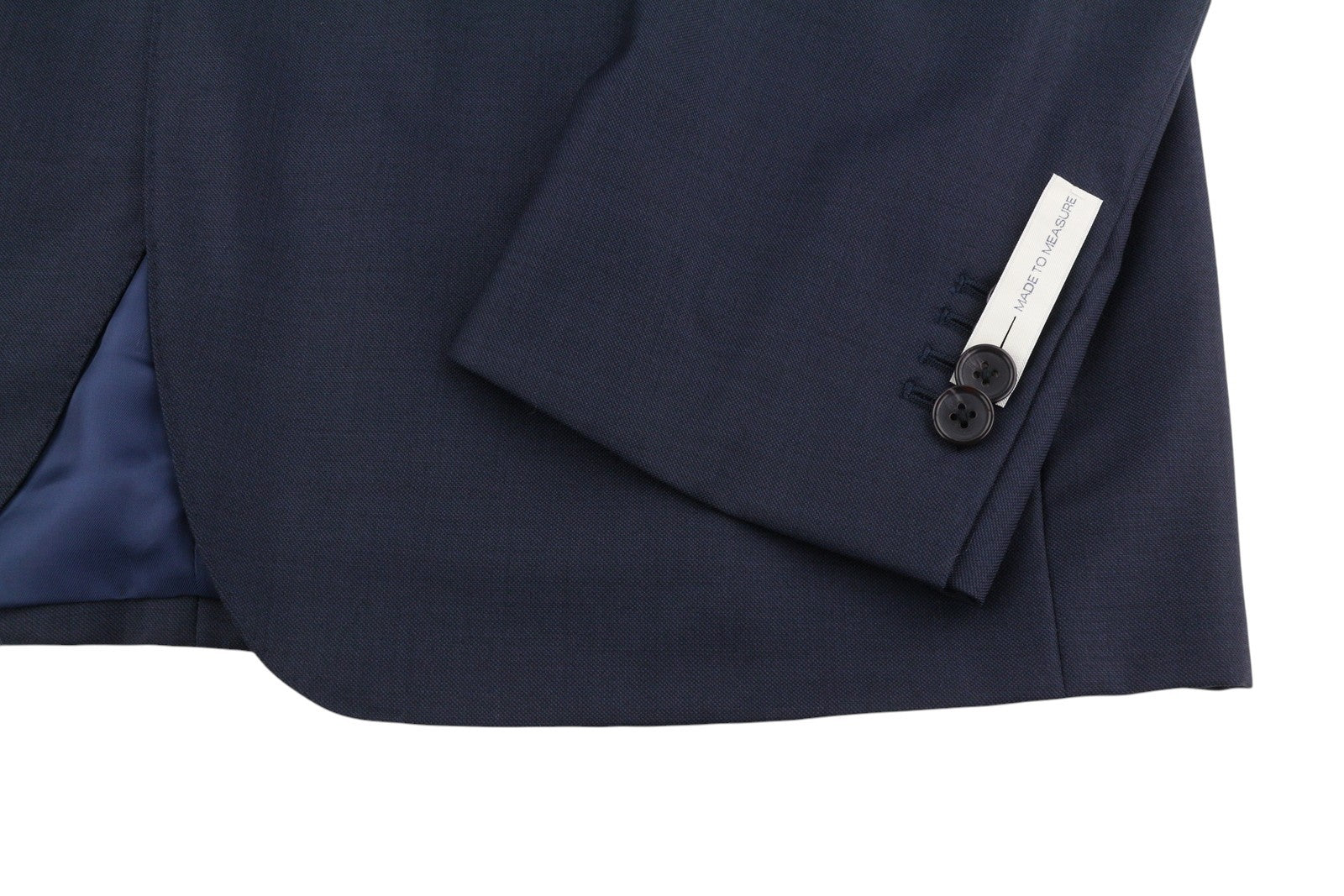 SUITSUPPLY Lazio Men Blazer UK44L Navy Wool Single Breasted Made To Measure