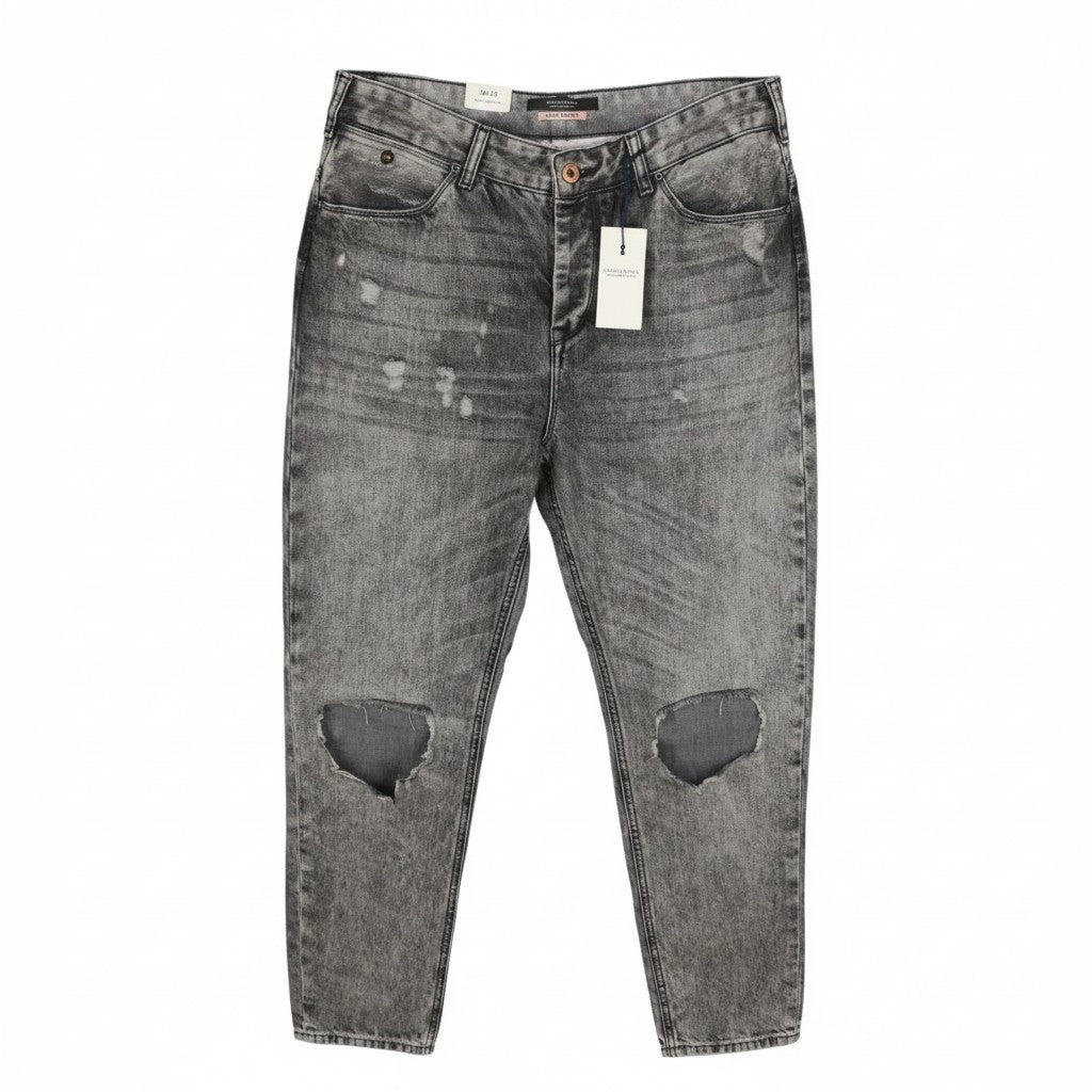SCOTCH & SODA L'Adorable Boyfriend Women Jeans W30/L32 Faded Distress Cropped