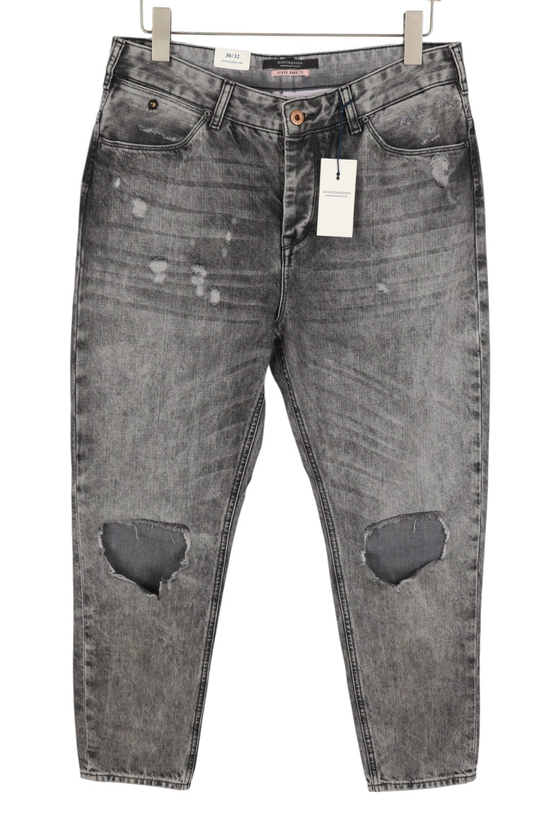 SCOTCH & SODA L'Adorable Boyfriend Women Jeans W30/L32 Faded Distress Cropped