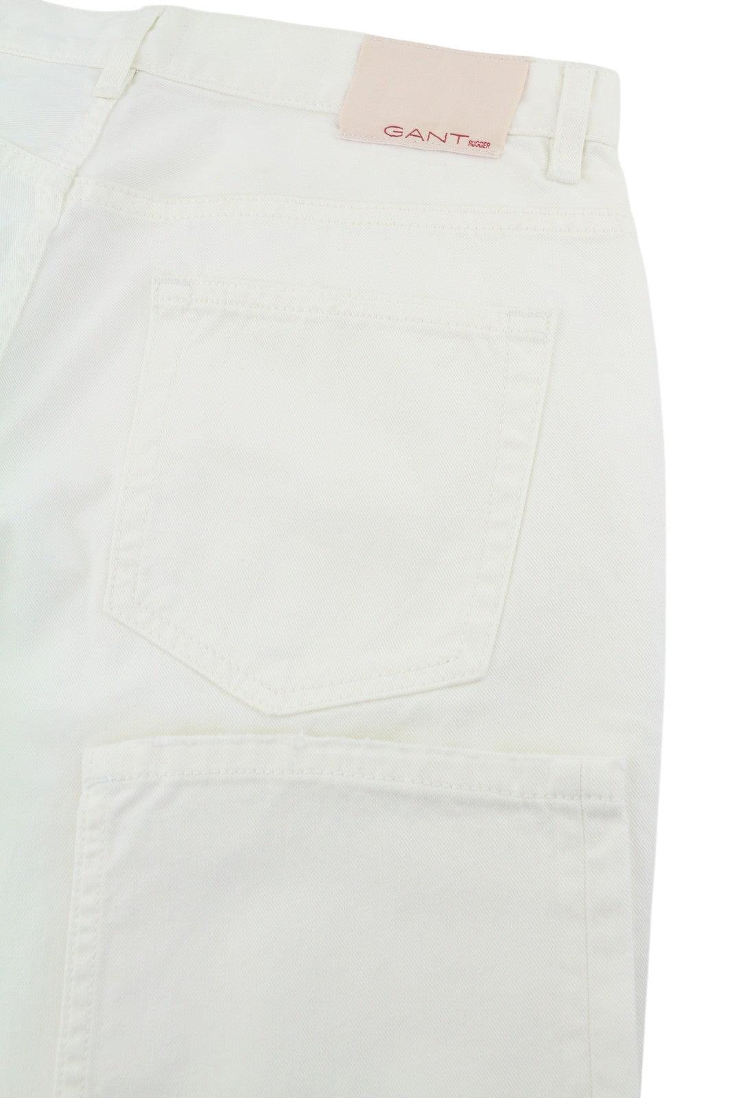 GANT Rugger Slacker White Women Jeans W29/L34 White Distress Cropped