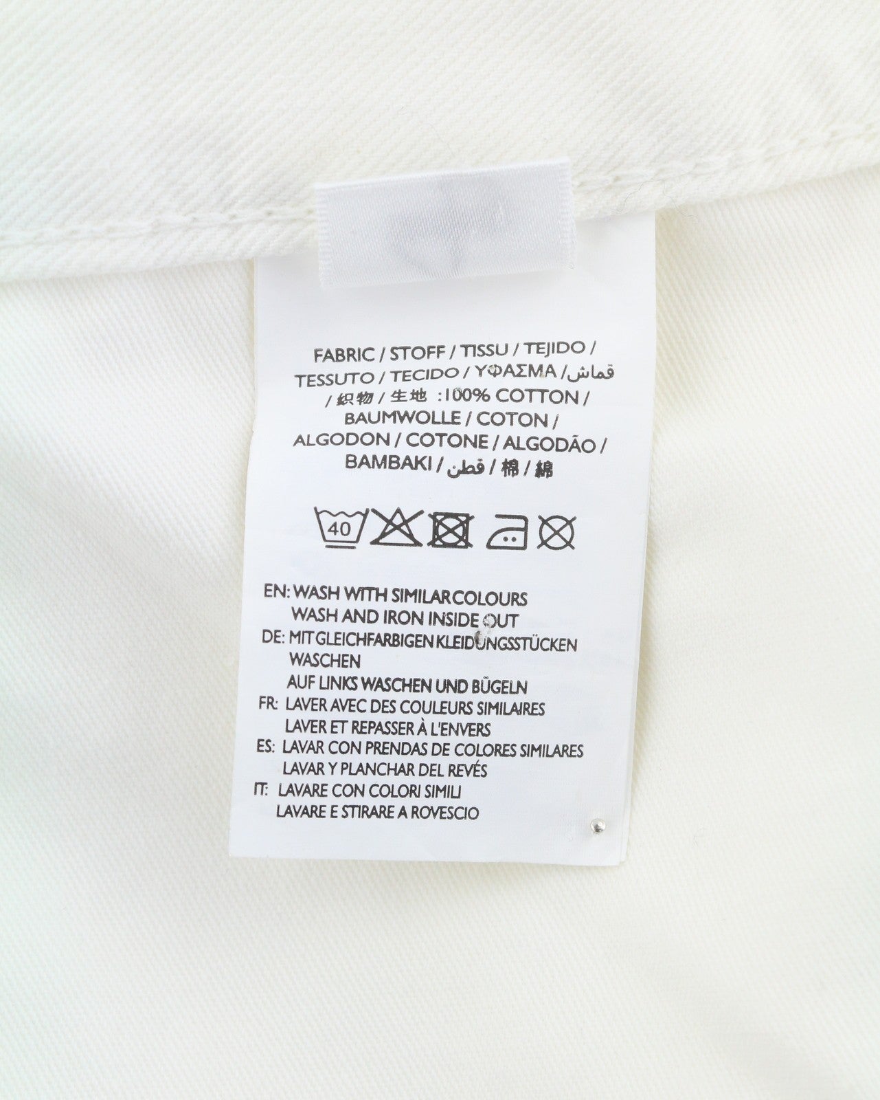 GANT Rugger Slacker White Women Jeans W29/L34 White Distress Cropped