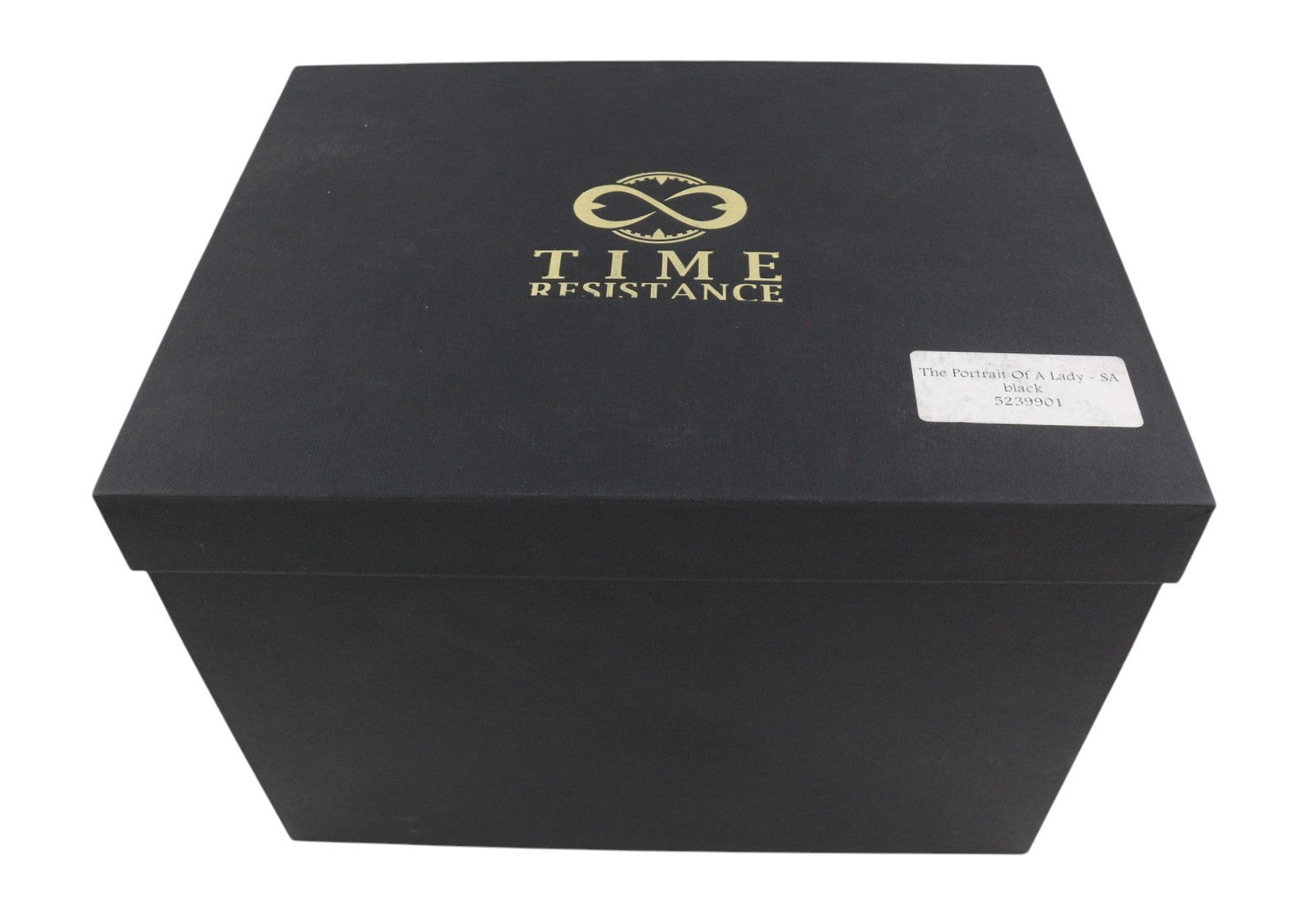 TIME RESISTANCE A Handful Of Dust Women Jewelry Box Brown Leather RRP315