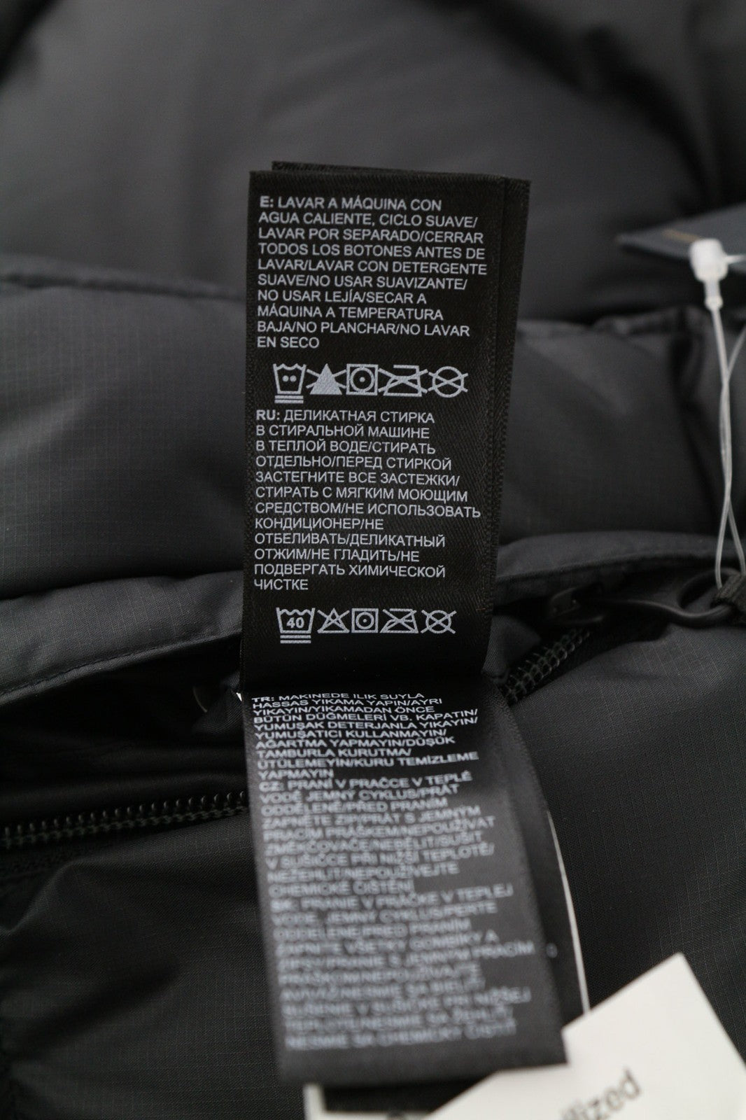 THE NORTH FACE 1990 Lhotse Down Men Jacket L Black 700 Fill Quilted Puffer