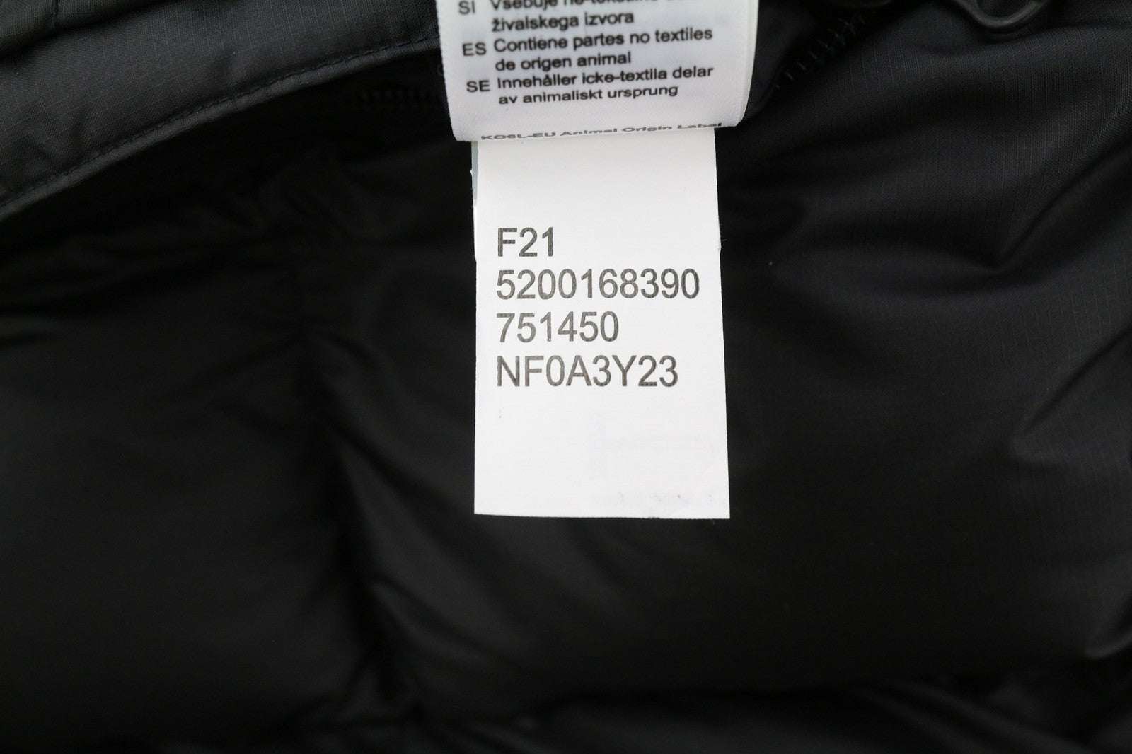 THE NORTH FACE 1990 Lhotse Down Men Jacket L Black 700 Fill Quilted Puffer