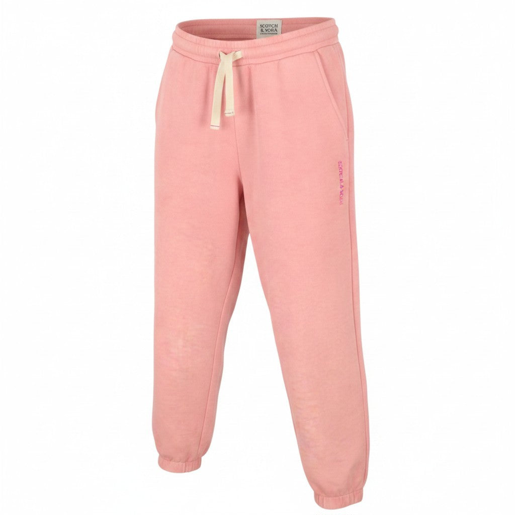 SCOTCH & SODA Men Trousers XL Pink Tie Dye Pattern Drawstring Waist Sweatpants