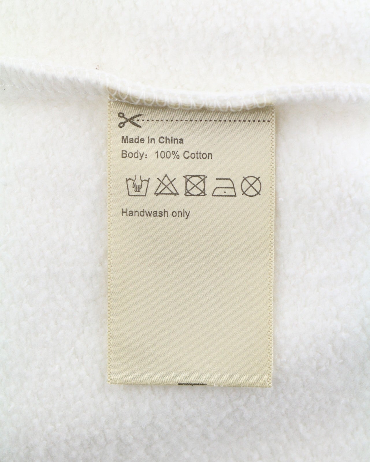 SCOTCH & SODA Men Sweatshirt M White Embroidered Logo Crew Neck Pull On