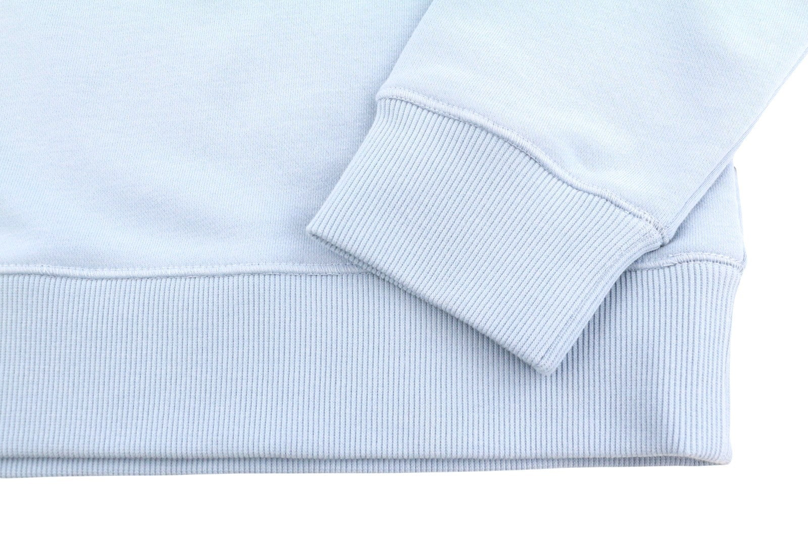 SCOTCH & SODA Men Sweatshirt M Light Blue Embroidered Logo Crew Neck Pull On