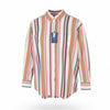 Button-Up Relaxed Multi Stripe