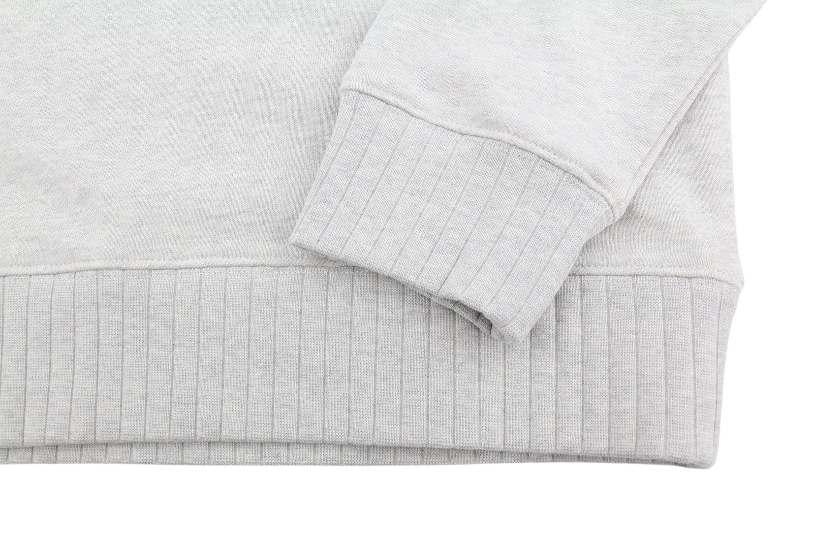 SCOTCH & SODA Men Sweatshirt L Grey Melange Polo Half Button Neck Pull On