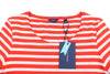 T-Shirt Striped 1x1 Rib 3/4