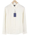 Button-Up Reg Linen Stripe
