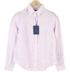 Button-Up Reg Linen Stripe