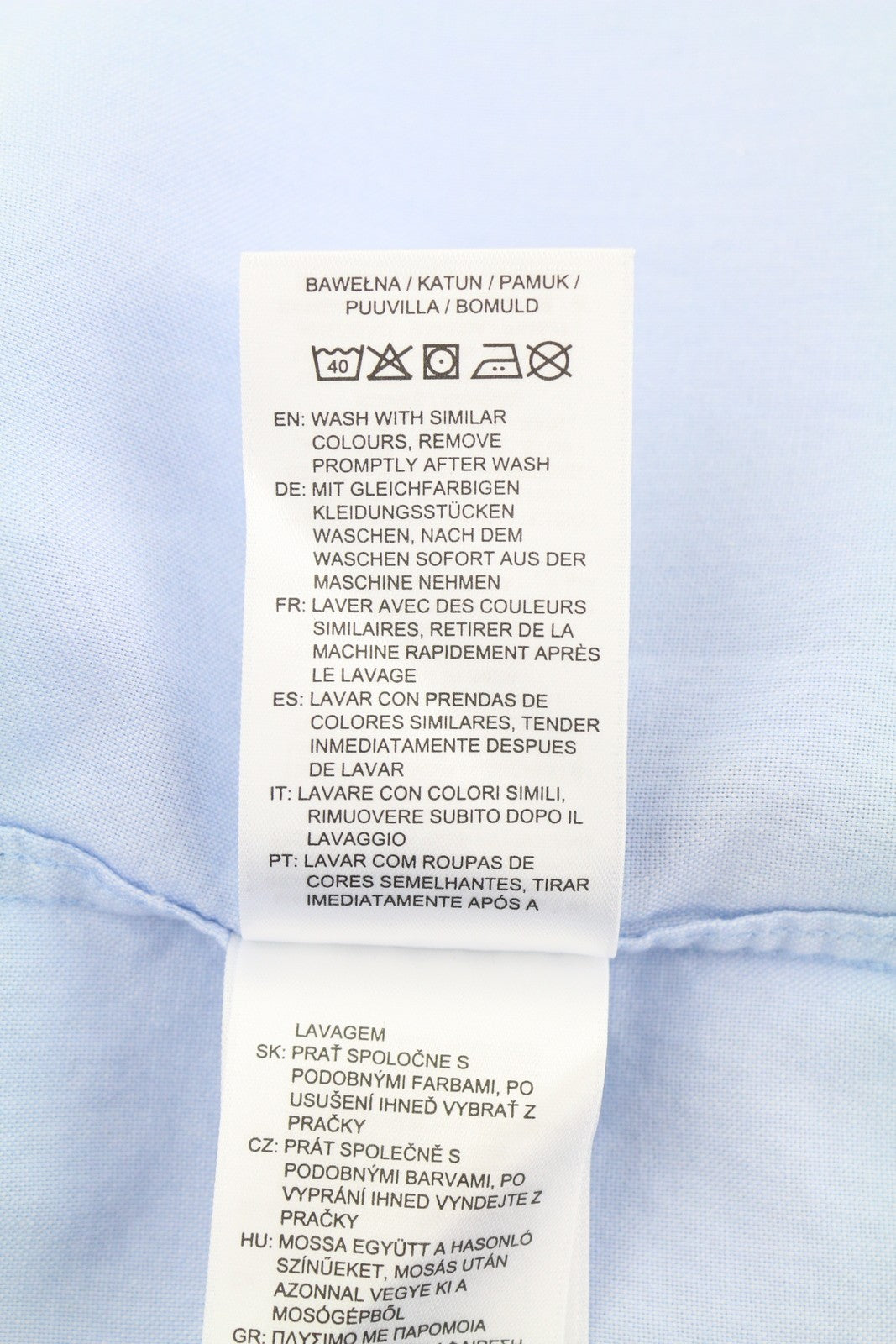 GANT Regular Oxford Women Shirt EU42 L Hamptons Blue Cotton Button Patch Pocket