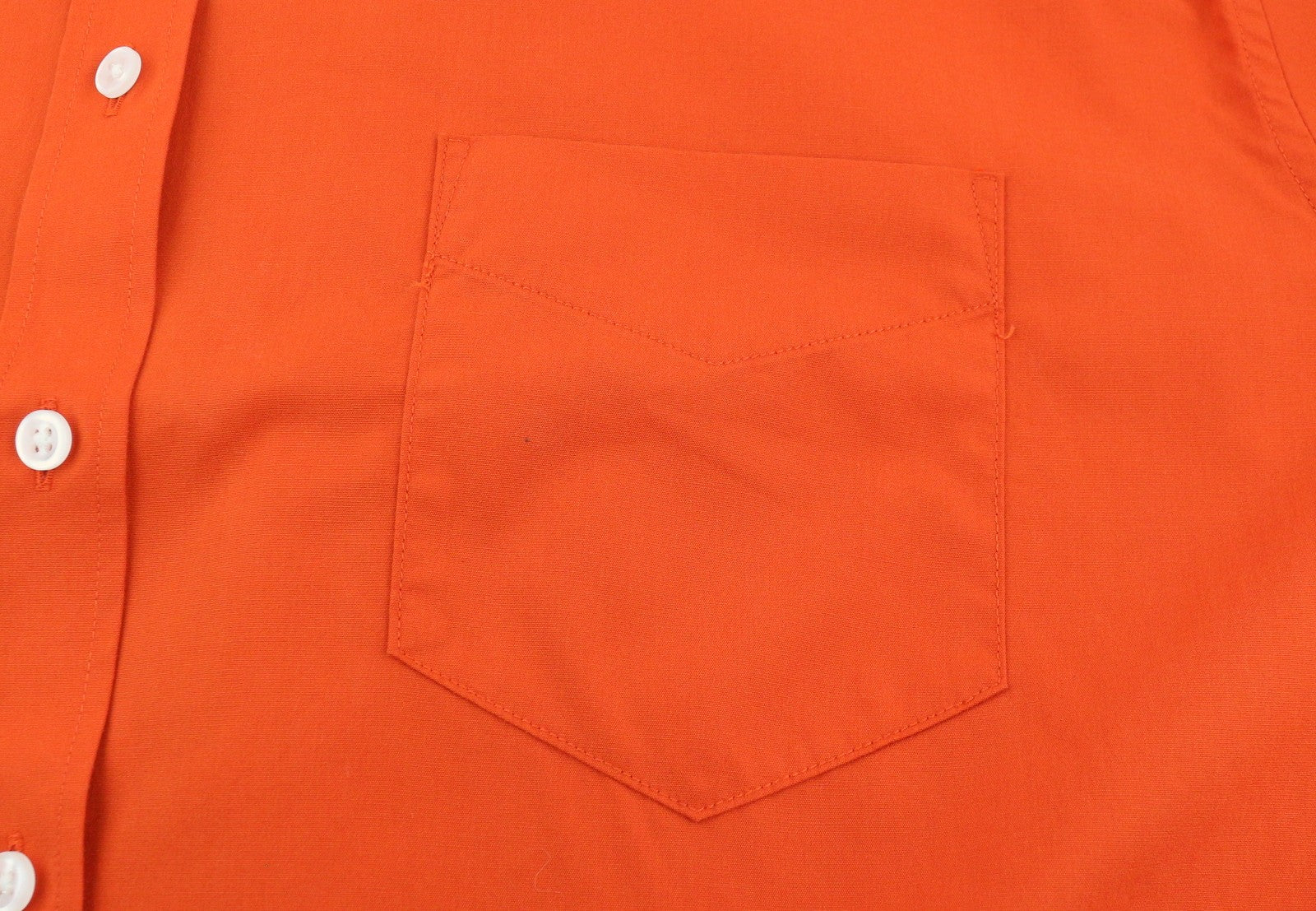 GANT Relaxed Spread Luxury Poplin Women Shirt EU38 M Pumpkin Orange Button