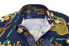 Button-Up Rel Chain Print Lyocell Town