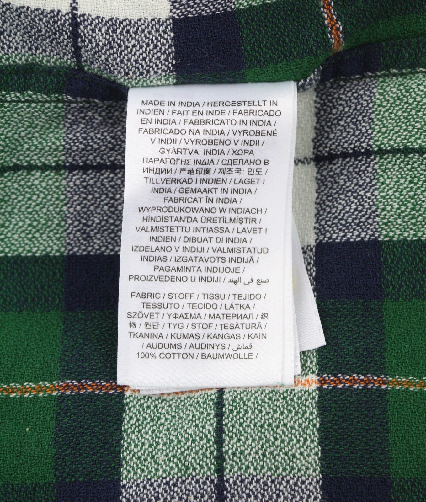 GANT Rel Texture Check Men Shirt 2XL Green Plaid Casual Button-Up Pocket