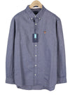 Button-Up Reg Oxf Banner Shield BD