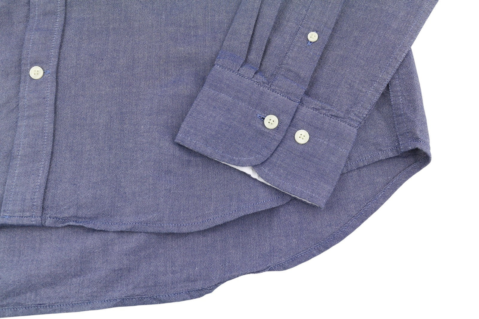 GANT Reg Oxf Banner Shield BD Men Shirt XL Blue Logo Pocket Casual Shirt
