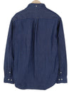 Button-Up Reg Indigo Banner Shield BD
