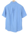 Button-Up GMT Dyed Linen Slim BD SS