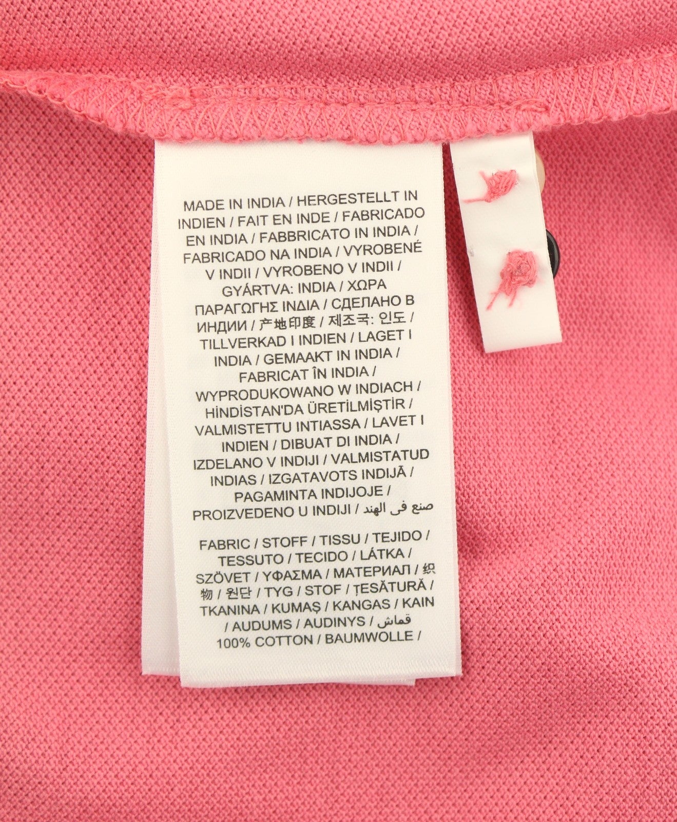 GANT Summer Pique Women T-Shirt 2XL Rose Cotton Polo Casual Embroidered