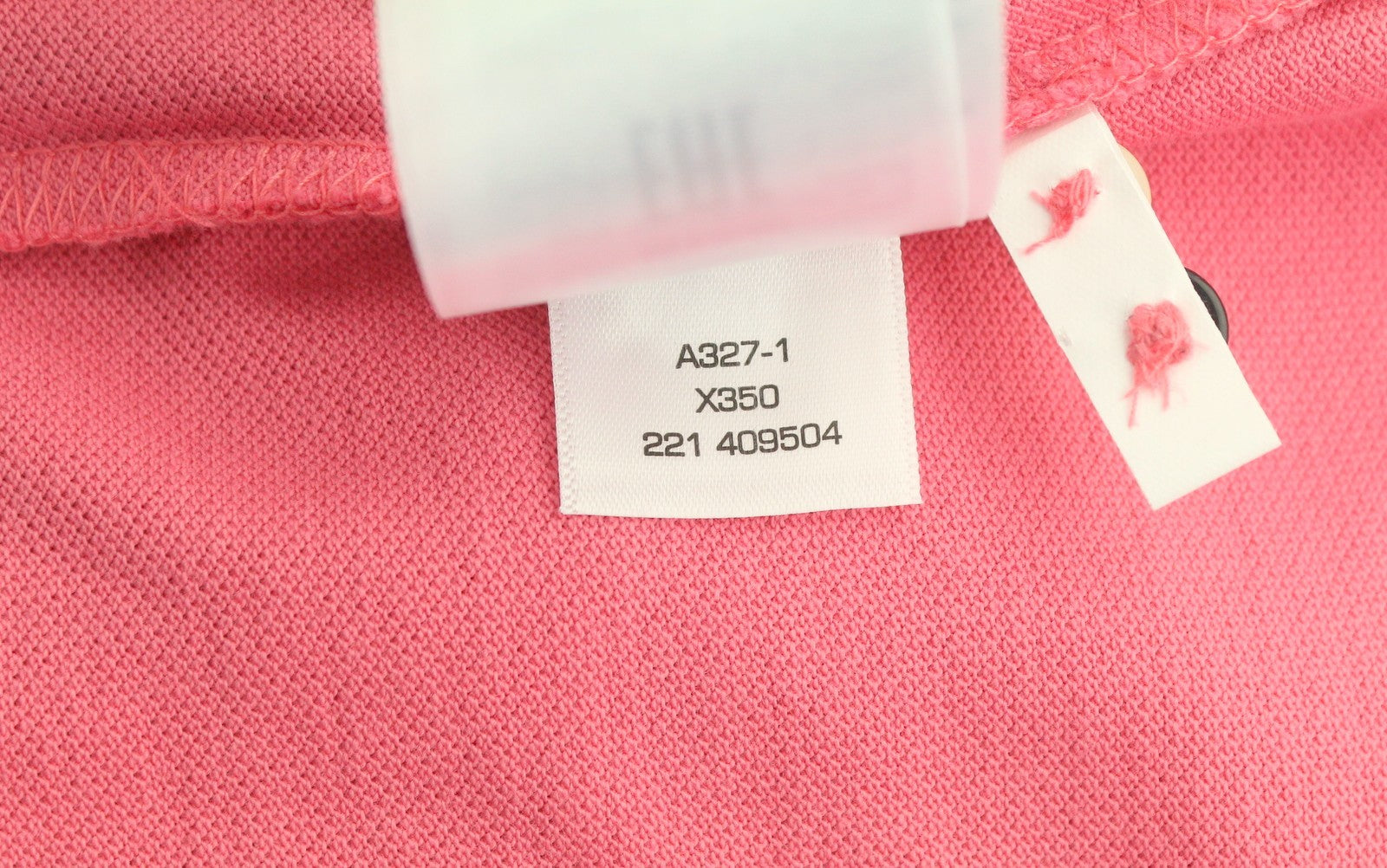 GANT Summer Pique Women T-Shirt 3XL Pink Short Sleeve Polo Casual Top