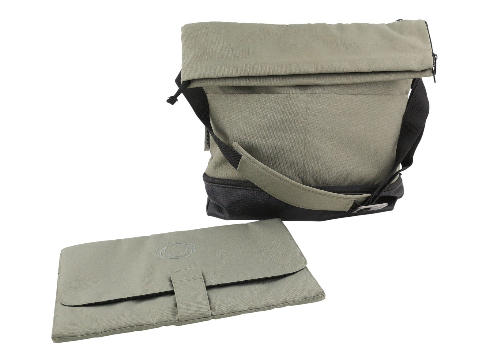 BUGABOO Women Diaper Bag OS Grey Changing Mat Multi-Functional Organizer