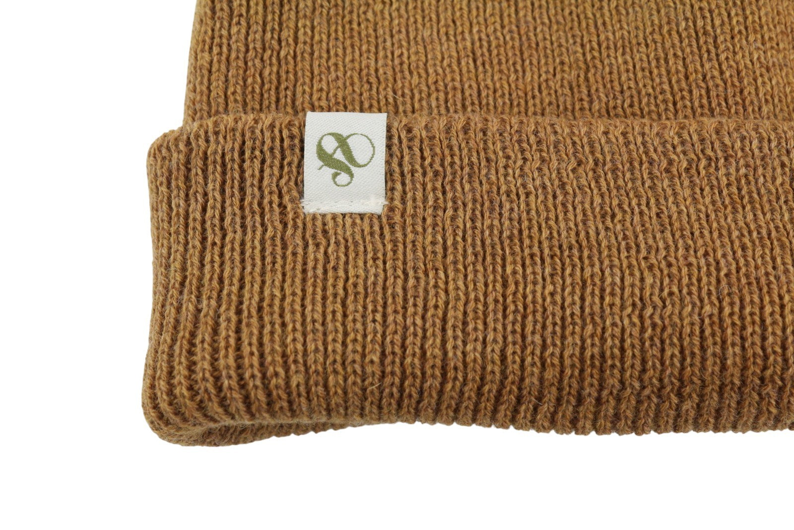 SCOTCH & SODA Captain Cuff Beanie Men Hat OS Brown Wool Blend Knit Unisex
