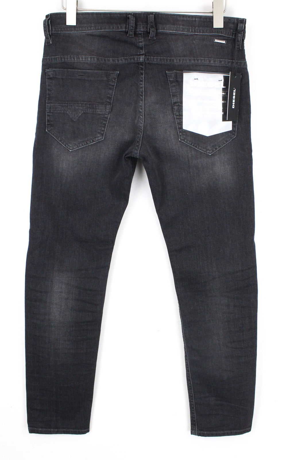 DIESEL Thommer 0687J Men Jeans W32/L30 Slim-Skinny Fit Dark Grey Cotton Stretch