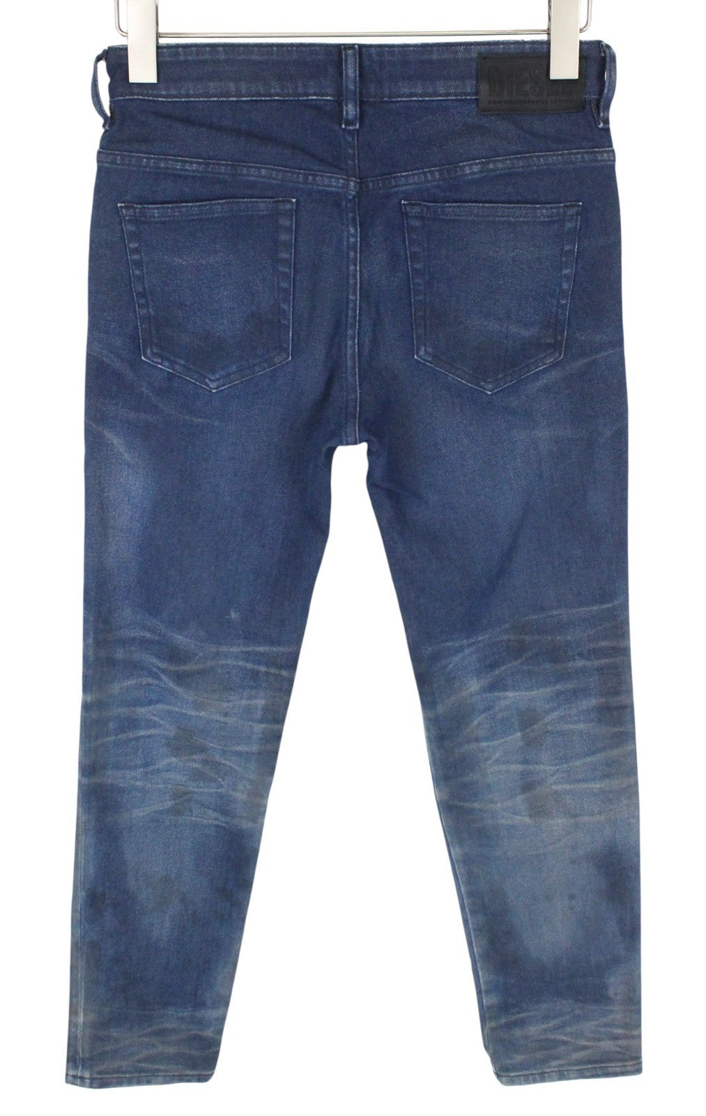 DIESEL D-Rifty 0870I Women Jeans W26/L32 Blue Slim Stretch Low Waist Zip-Fly
